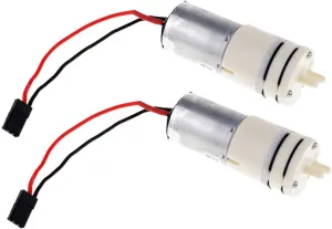 2Pcs 370 Water Cooling Boat Pump JR Socket for RC Racing Speedboat - Mini Motor ESC 3-6V PET Water Pump Kit