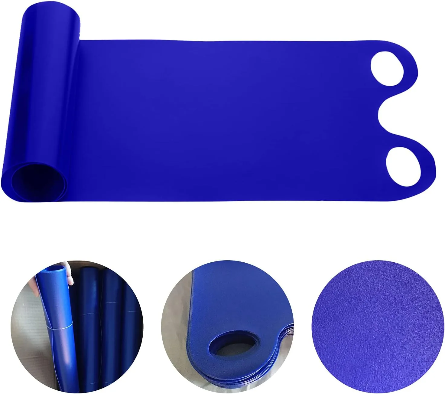 48 Inch Snow Sled,Thickened Plastic Lightweight Snow Sleds with Handles,Durable Roll Up Flexible Snowboard Winter Downhill Sprinter Sleds for Grass Snow Sand Outdoor Beach