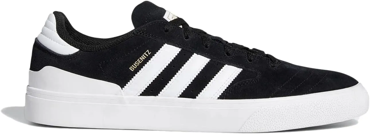 Adidas Busenitz Vulc II Core Black/Footwear White/Gum 4 8 D (M)