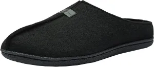 Alpine Swiss Bruce Mens Felt Faux Wool Clog Slippers Comfortable Slip On House Shoes