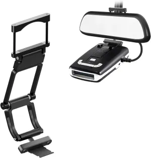 Aluminum Rearview Mirror Radar Detector Mount, Compatible with Escort MAX, MAX2, 2015-2019 MAX 360 Radar Detectors