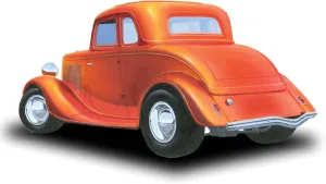 AMT 1934 Ford 5-Window Coupe Street Rod 1:25 Scale Model Kit