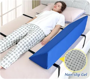 AOSSA Bed Rail Pillow Soft Foam Bolster Bed Rails for Elderly Adults Fall Protector Medical Bedside Safety Assisting Rail Bed Bumper Wedges for Elderly Positioning Hospital Bed Rail Padding Cushion