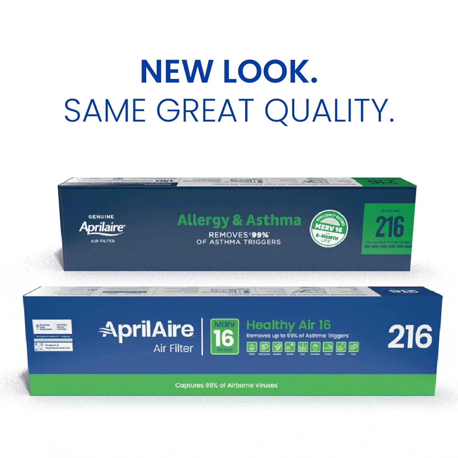AprilAire 216 Replacement Filter for AprilAire Whole House Air Purifiers - MERV 16, Allergy, Asthma, & Virus, 20x25x4 Air Filter (Pack of 1)