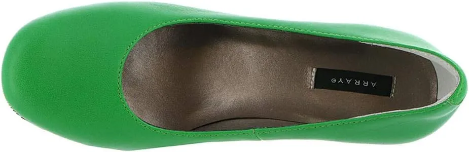ARRAY Women’s Flatter Low Heel Leather Dress Pump