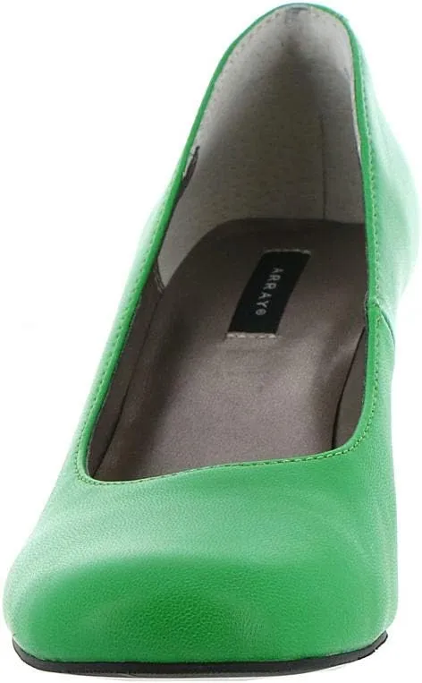 ARRAY Women’s Flatter Low Heel Leather Dress Pump