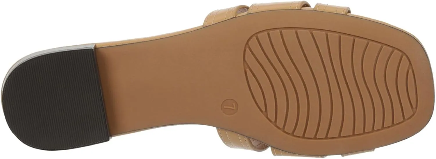 Astrid - Women's Open Toe H-Band Flat Slide Sandals