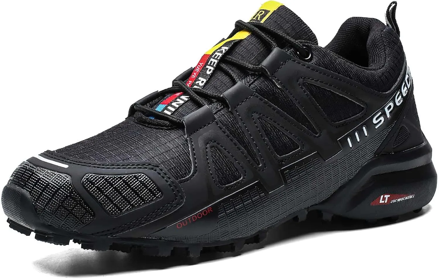 baobeijiadao Hiking Shoe for Men Outdoor Trekking Trail Running Sneaker Waterproof Non Slip Work Shoes