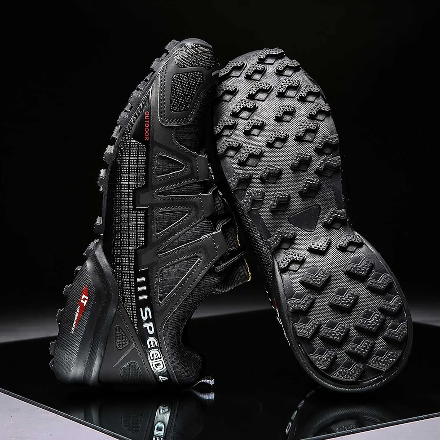 baobeijiadao Hiking Shoe for Men Outdoor Trekking Trail Running Sneaker Waterproof Non Slip Work Shoes