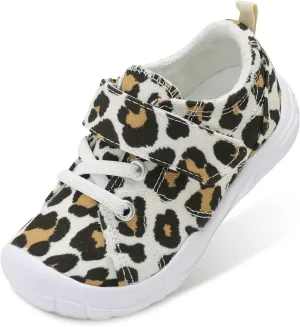 BARERUN Kids Canvas Shoes Running Shoes for Girls Boys Wide Toe Box Barefoot Toddler Sneakers Girls Boys School Shoes Non-Slip Toddler Tennis Shoes