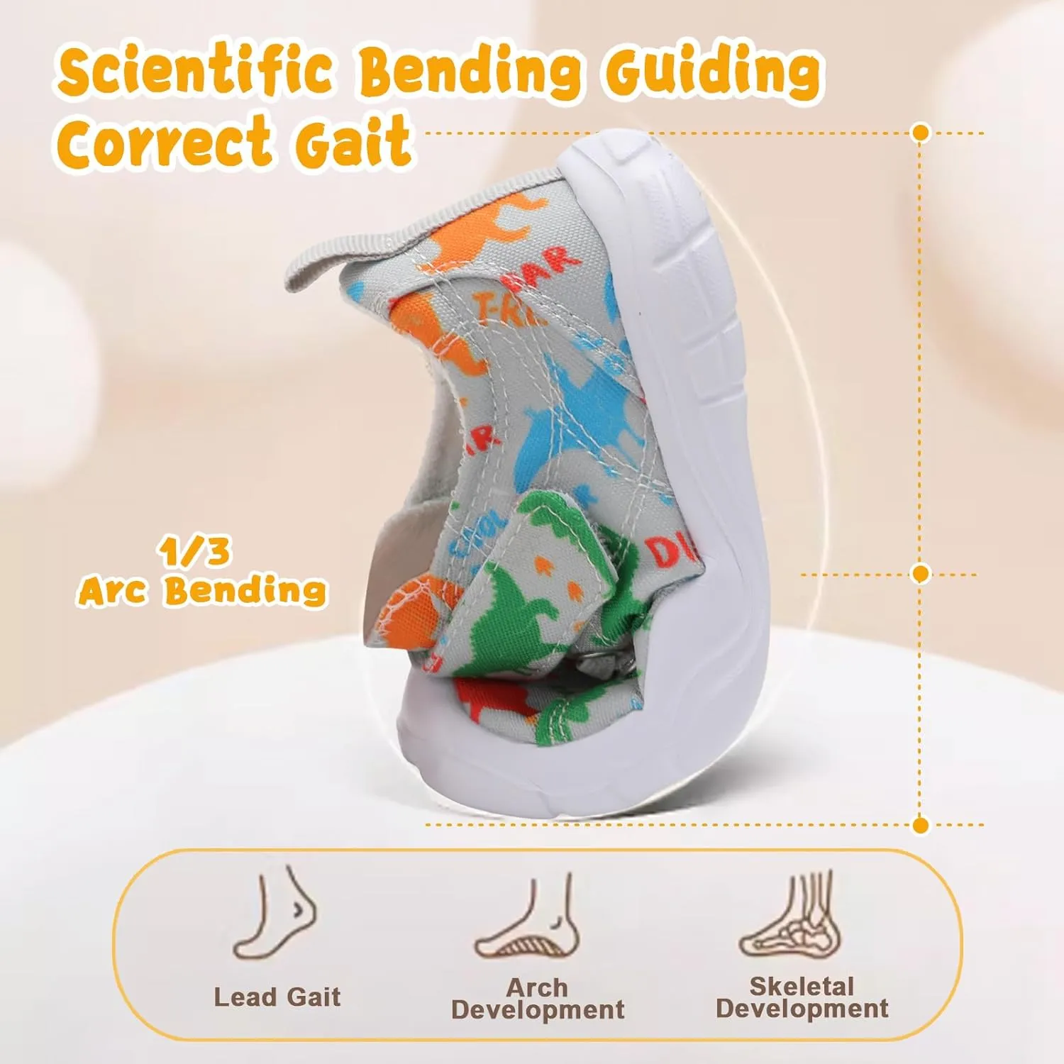 BARERUN Kids Canvas Shoes Running Shoes for Girls Boys Wide Toe Box Barefoot Toddler Sneakers Girls Boys School Shoes Non-Slip Toddler Tennis Shoes