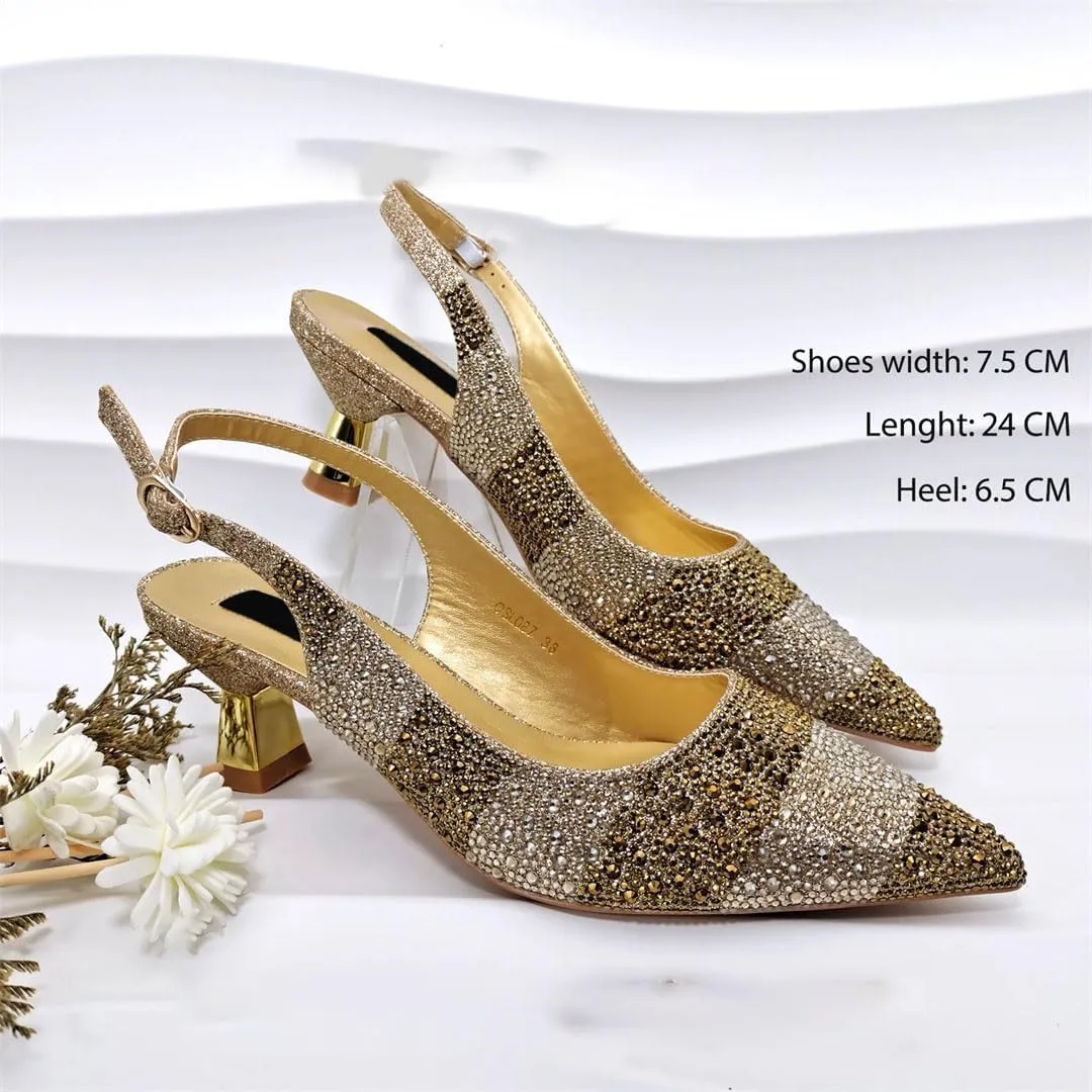 Beaded Bridal Sandals Rhinestone Purse Handcrafted Wedding Accessories