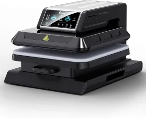 Benazcap Auto Heat Press Machine for T Shirts-Auto-Release 15x15 Heat Press - Rapid Heating, Even Heat Distribution, Ideal for HTV, Sublimation, Heat Transfer Projects