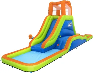 Bestway H2OGO! Aquaventure Kids Inflatable Water Park | Inflatable Slide and Pool