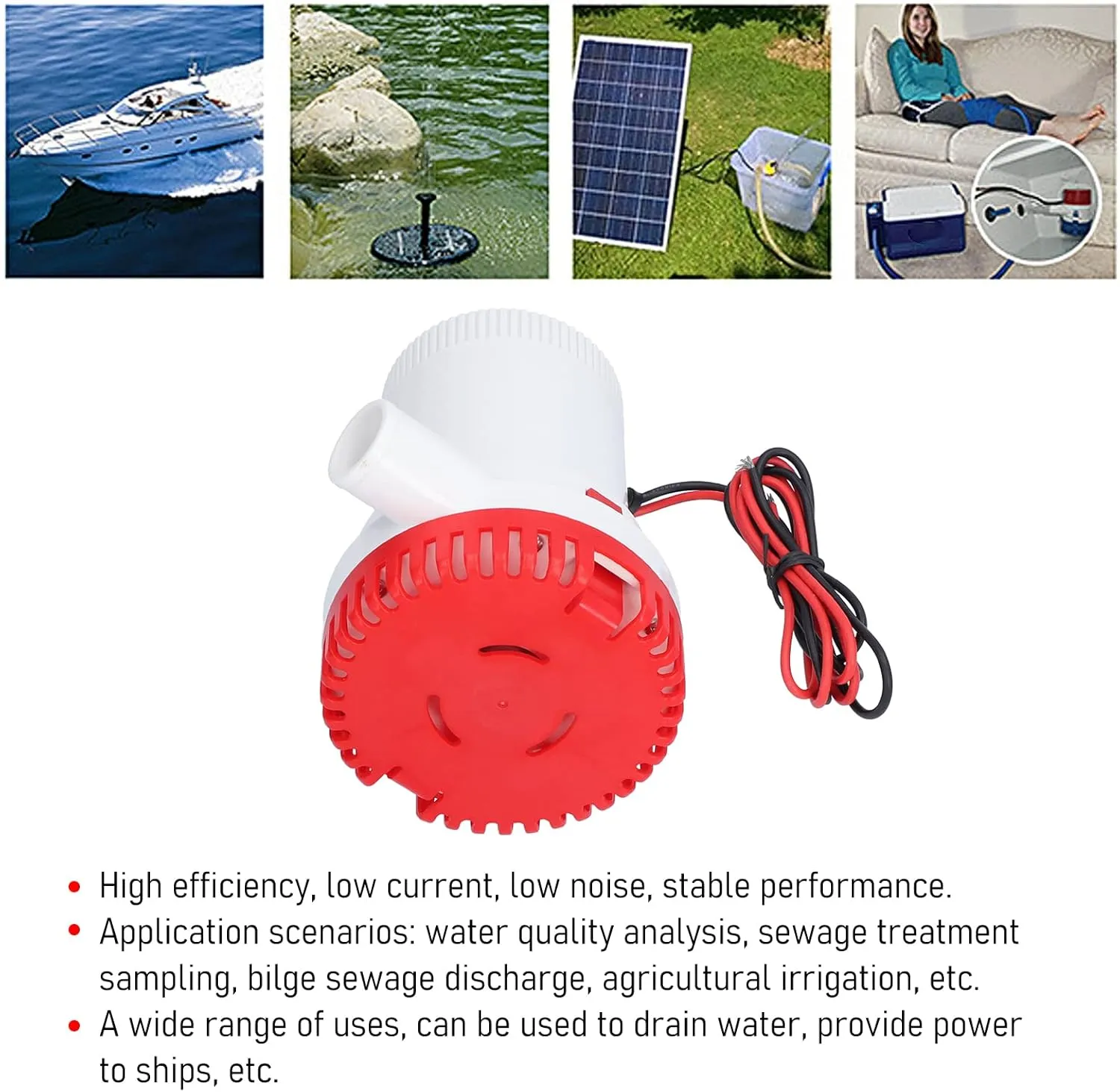 Bilge Pumps (DC24V 1500GPH)