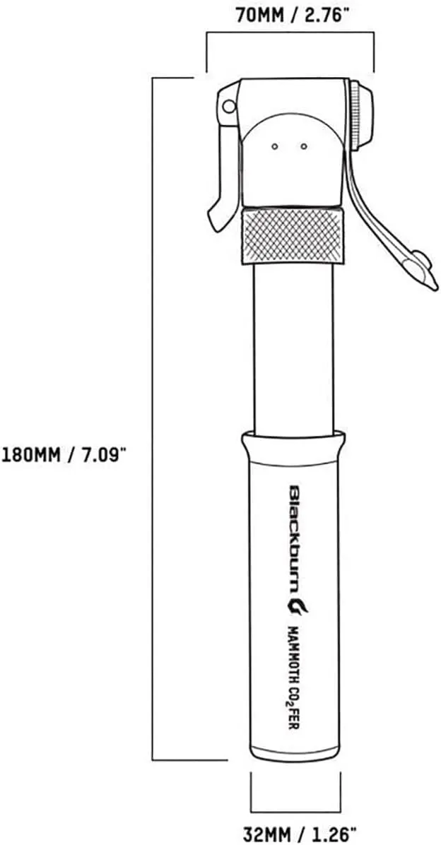 Blackburn Mammoth CO2'Fer Mini-Pump