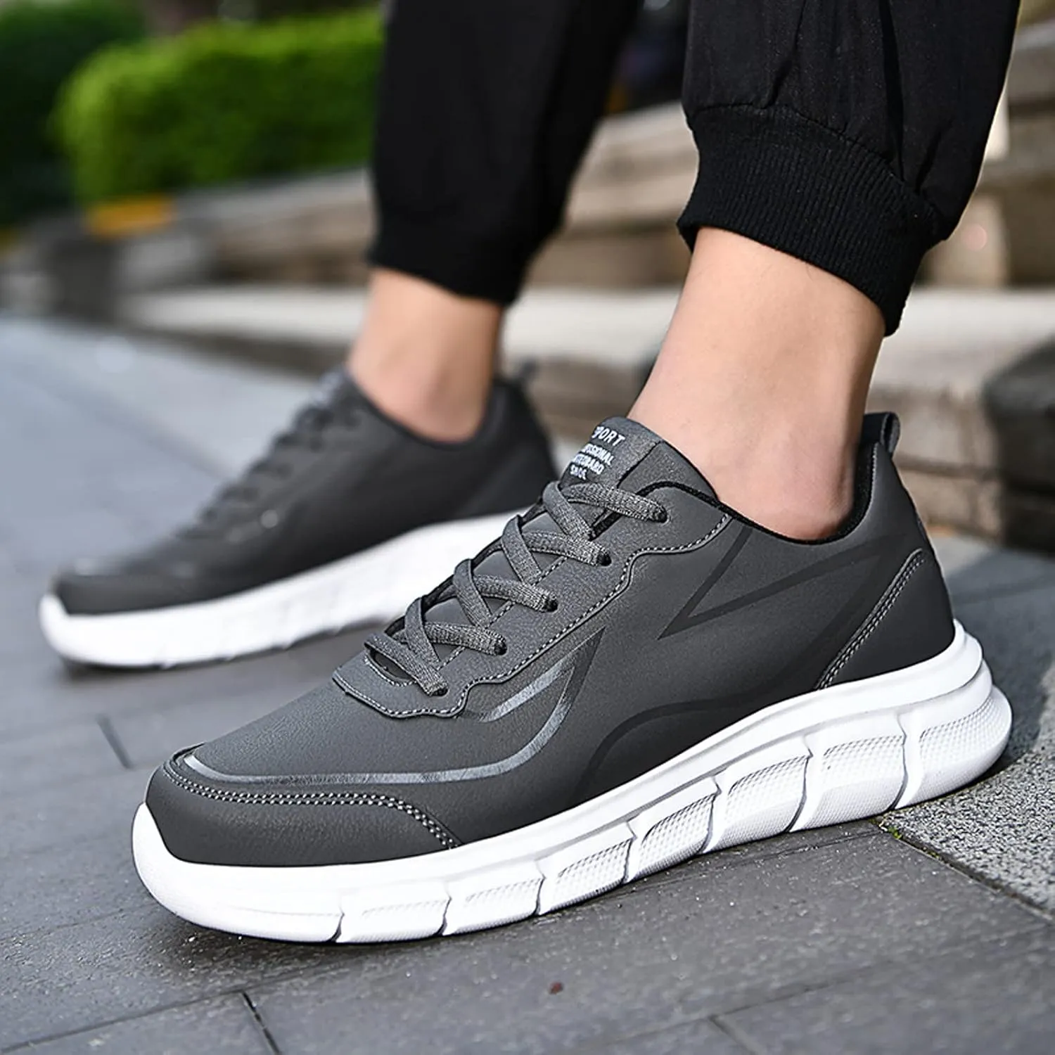 Breathable Slip On Shoes for Men Comfortable Breathable Stretch Canvas Slip On Sneaker Convenient Slip On Shoes