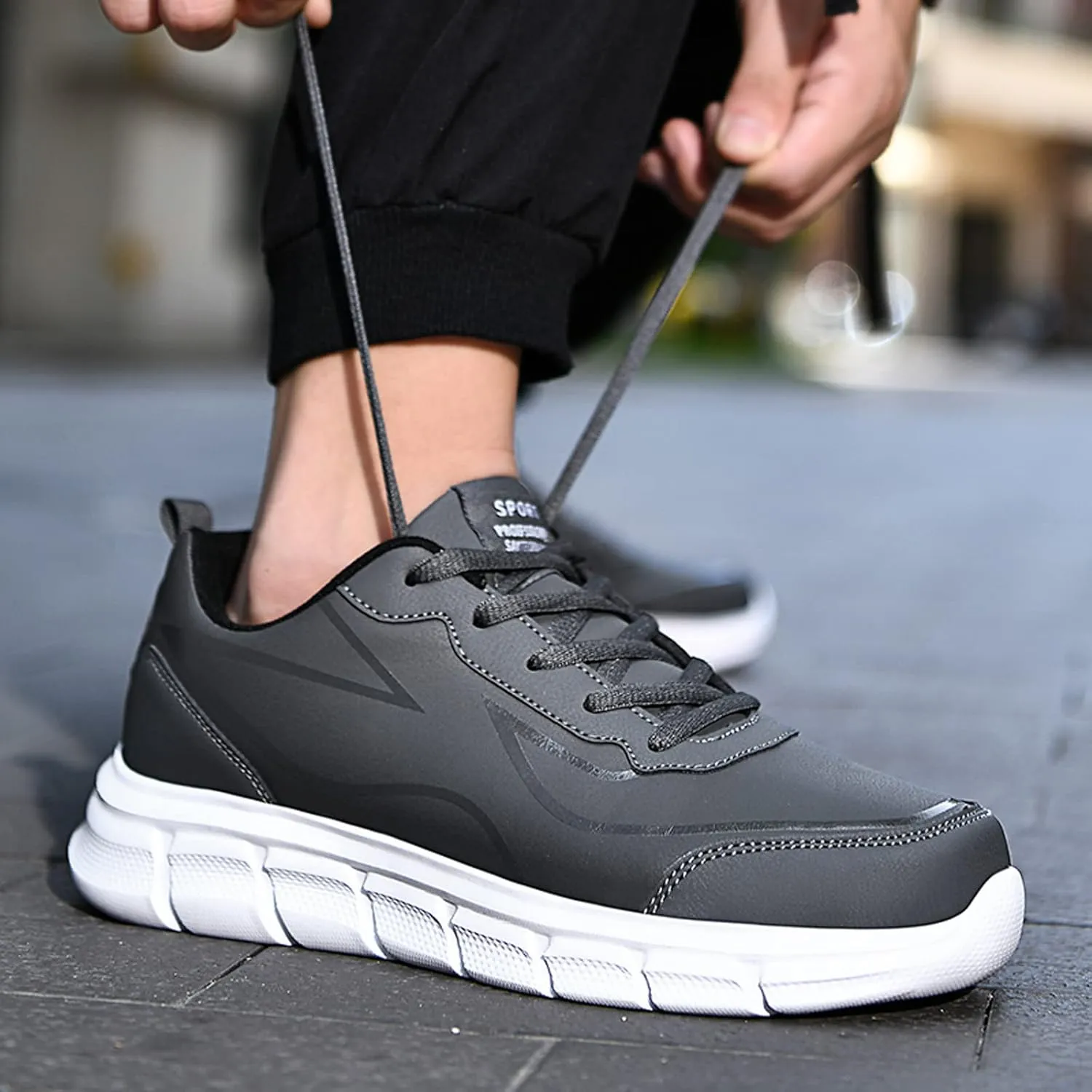 Breathable Slip On Shoes for Men Comfortable Breathable Stretch Canvas Slip On Sneaker Convenient Slip On Shoes