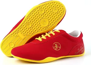 Canvas Martial Arts Shoes, Non-Slip Kung Fu Shoes Old Beijing Walking Shoes Lightweight Sneakers for Wing Chun Qi Gong
