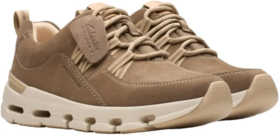 Clarks Women's Nature X Tie Waterproof Sneaker