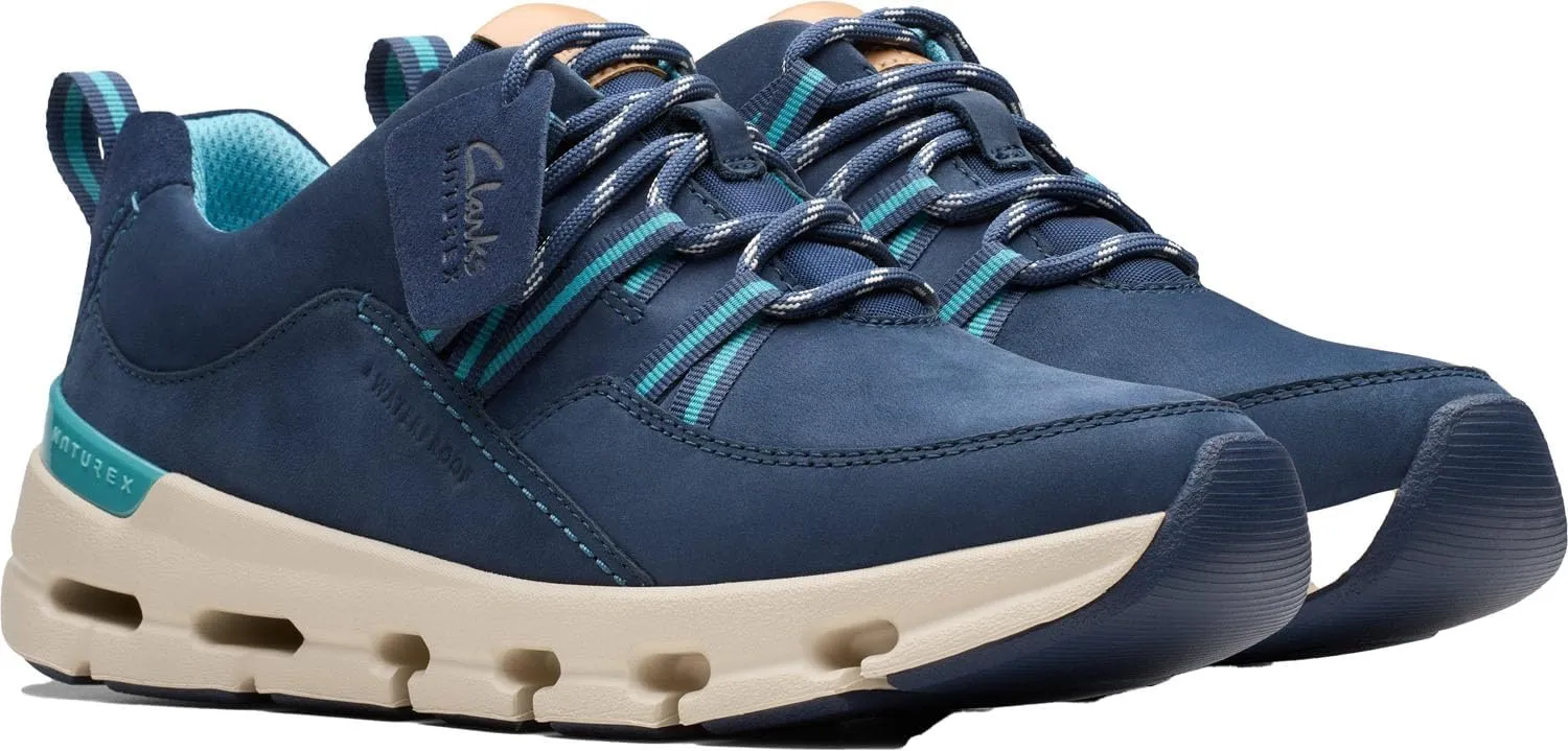 Clarks Women's Nature X Tie Waterproof Sneaker