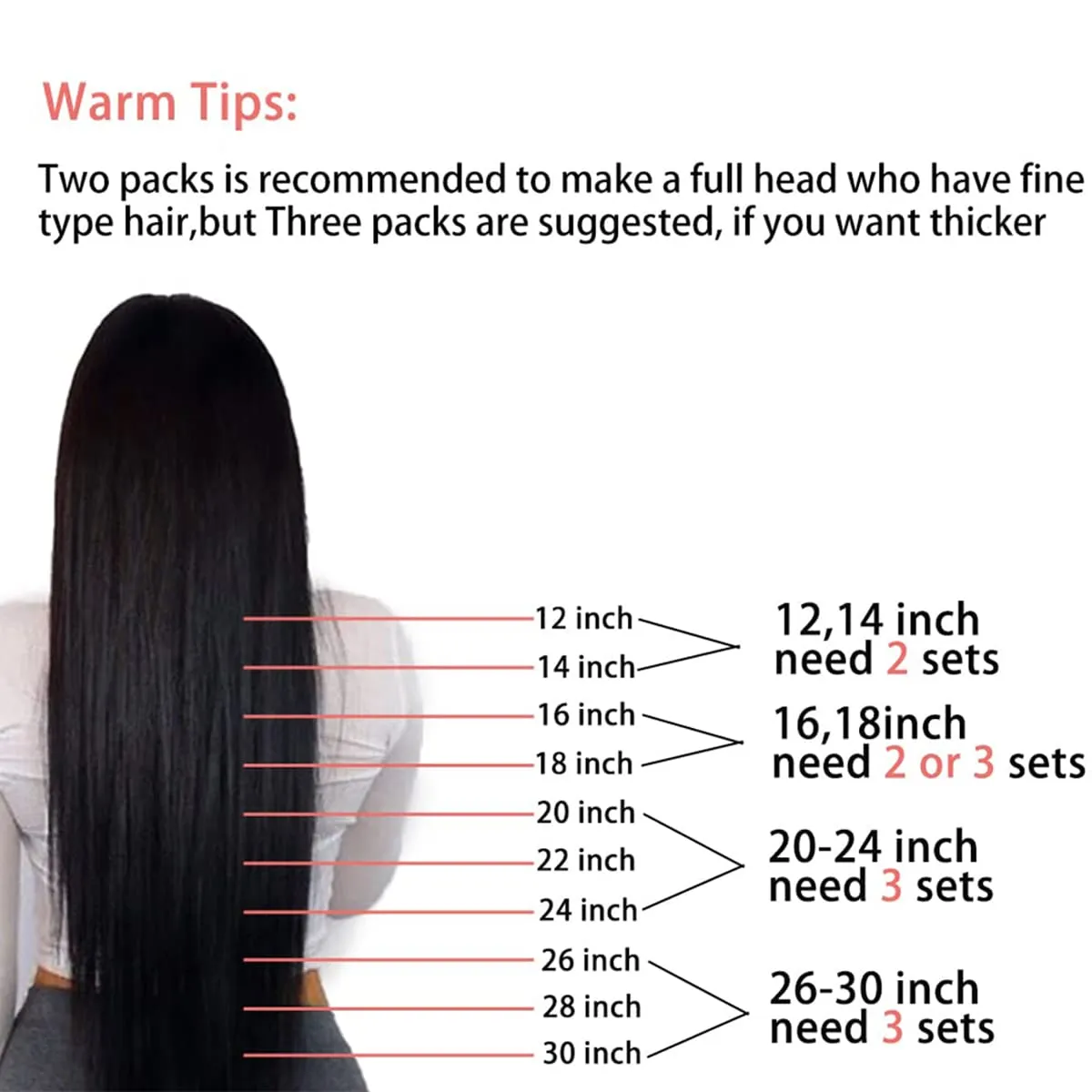 Clip in Hair Extensions Straight Natural Curl 100% Unprocessed Brazilian Human Hair for Black Women Natural Black Color 8pcs 120g/set 14 Inches