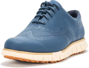 Cole Haan Men's Zerogrand Remastered No Sew Wingtip Golf Sneaker