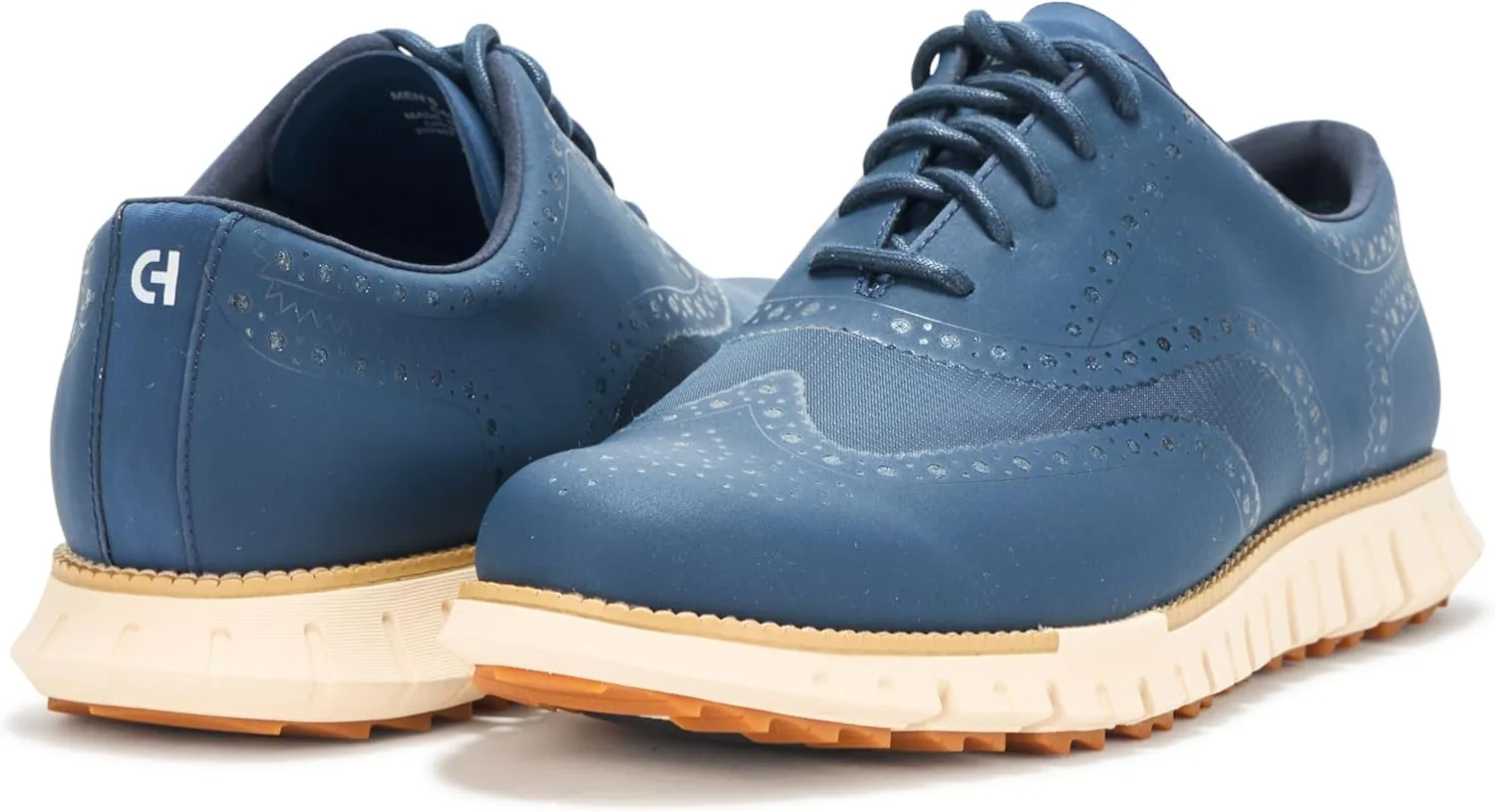 Cole Haan Men's Zerogrand Remastered No Sew Wingtip Golf Sneaker