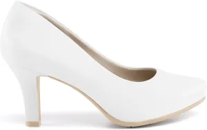 ComfortFlex Sofia Women’s Office Pumps – Comfortable Heels with Cushioned Insole & Arch Support – Versatile All-Day Work Shoes for Professionals