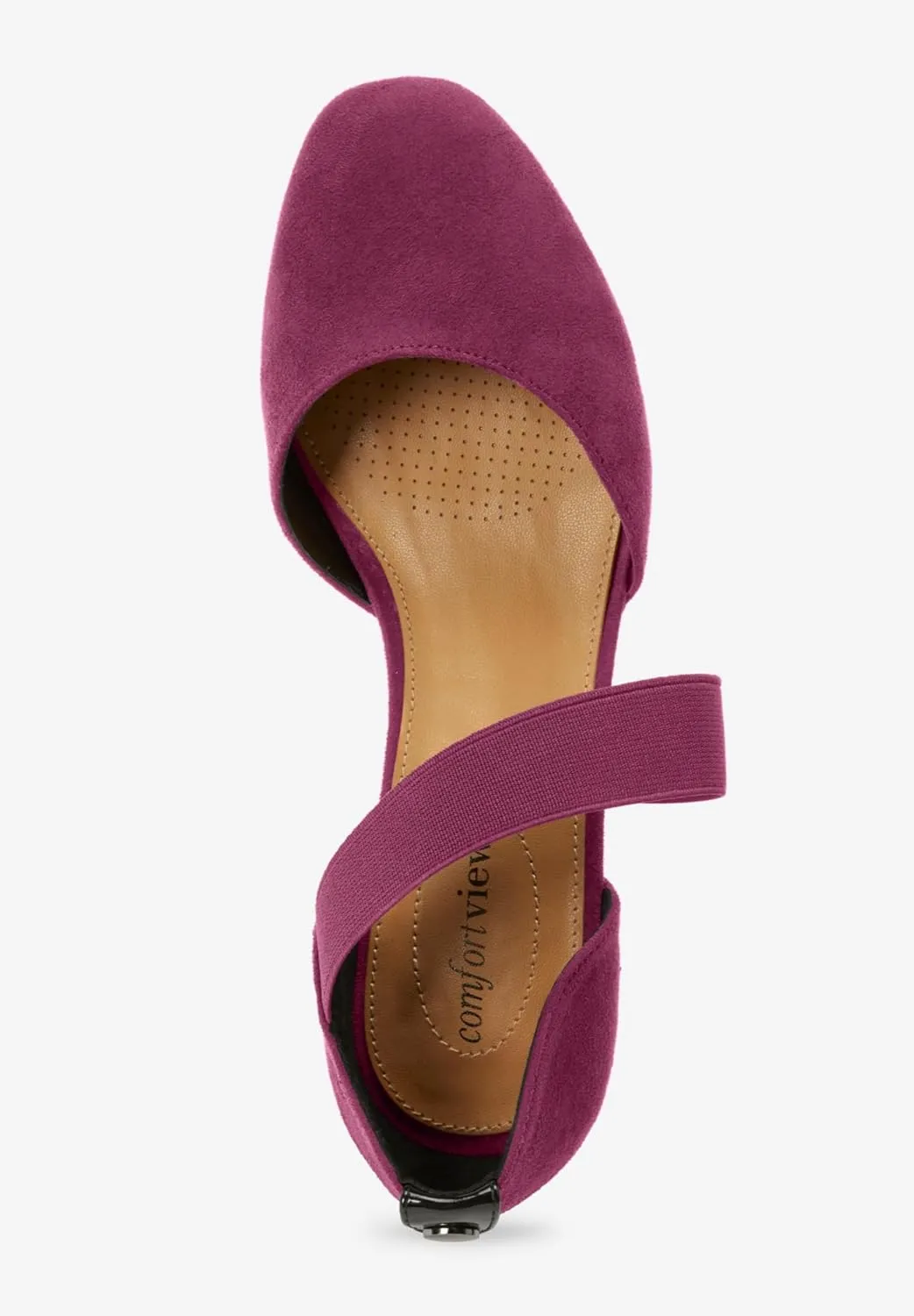 Comfortview Women's Plus Size The Camilla Pump
