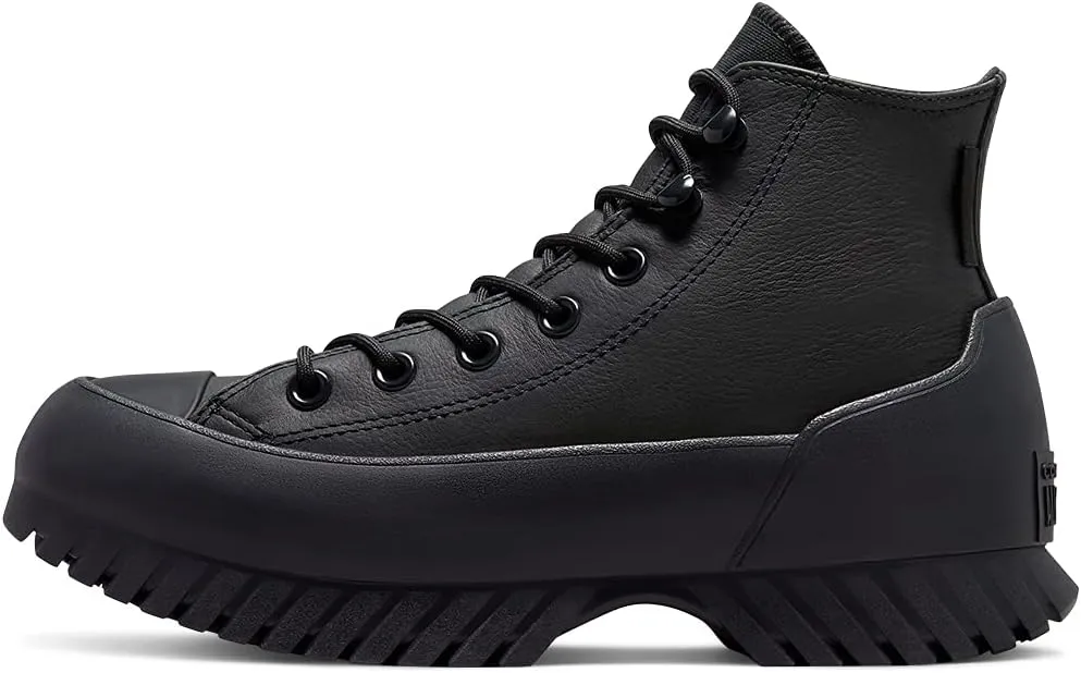 Converse Men's Sneaker, Black Black Bold Mandarin, 8.5