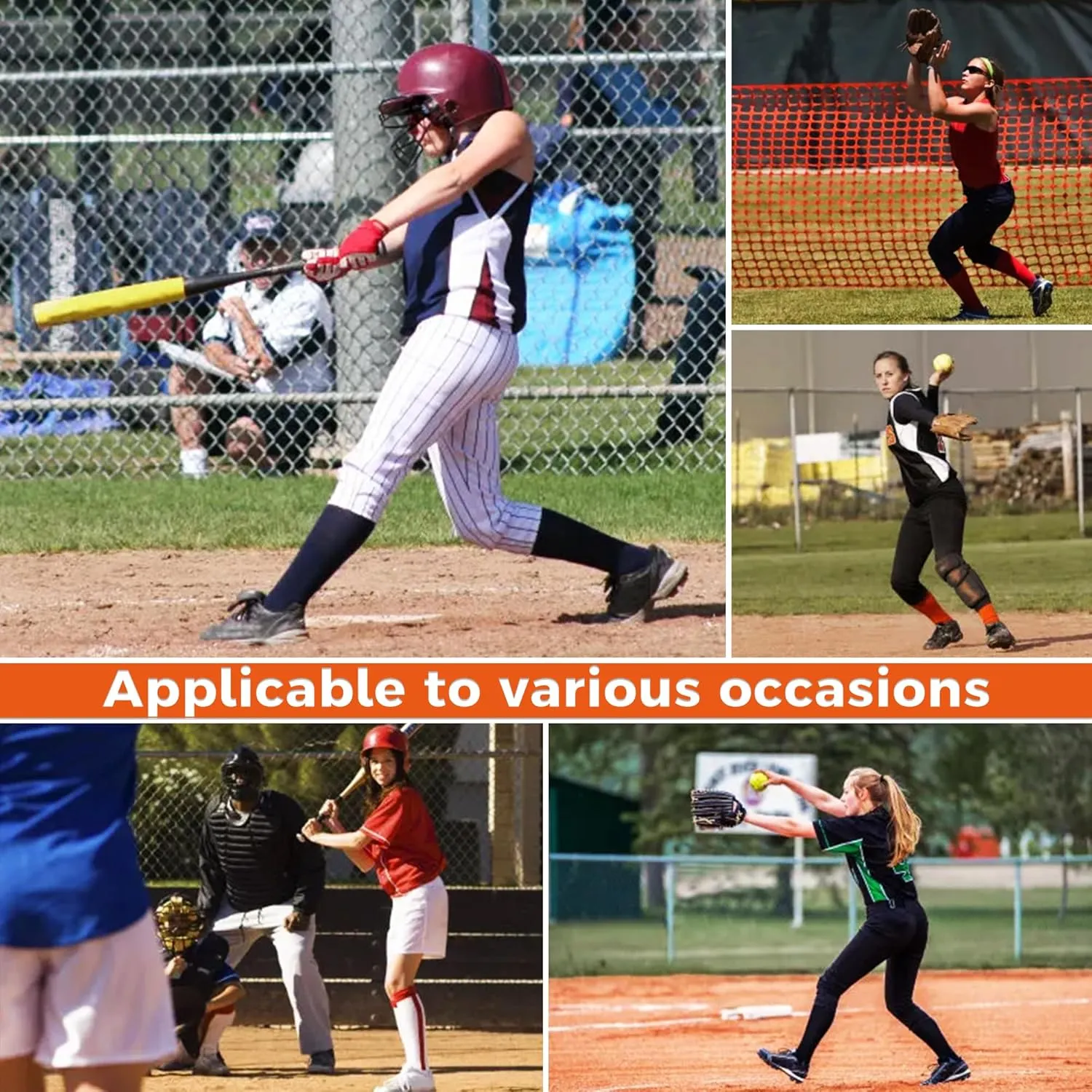 COOLOMG Women Softball Sliding Shorts Compression Padded Slider Shorts for Baseball Football Lacrosse Hockey (2-Pack)
