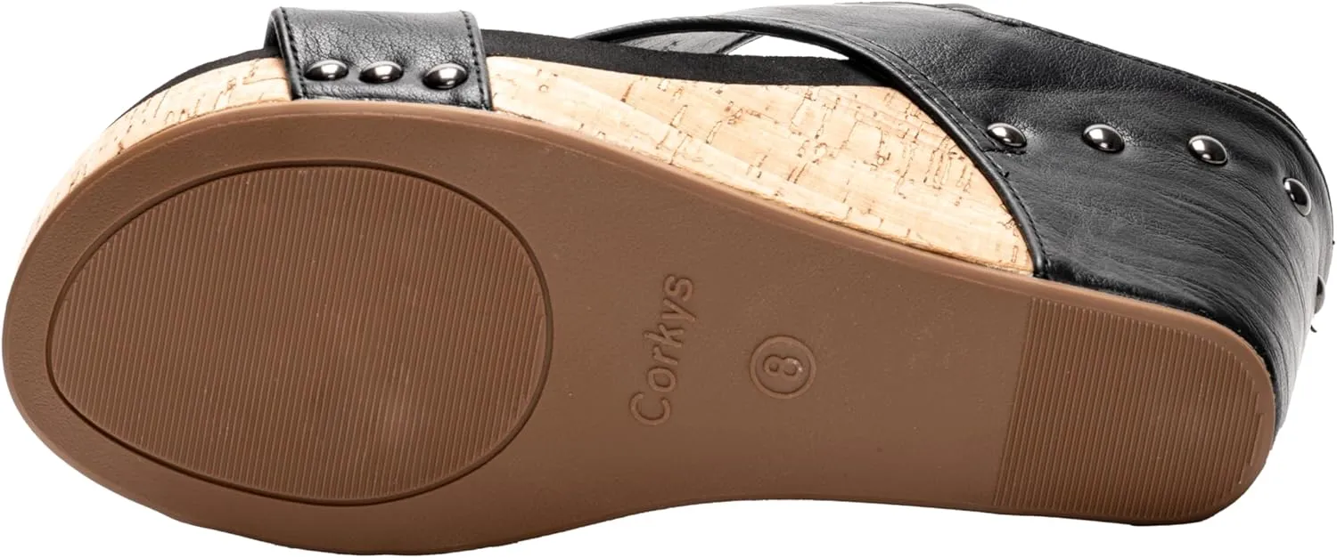 Corkys Footwear Tiffanee Womens 3" Wedge