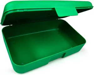 Craft County Solid Color Pencil Box – Store All Your Art Supplies in 1 Convenient Location – 5 Vibrant Colors to Choose From