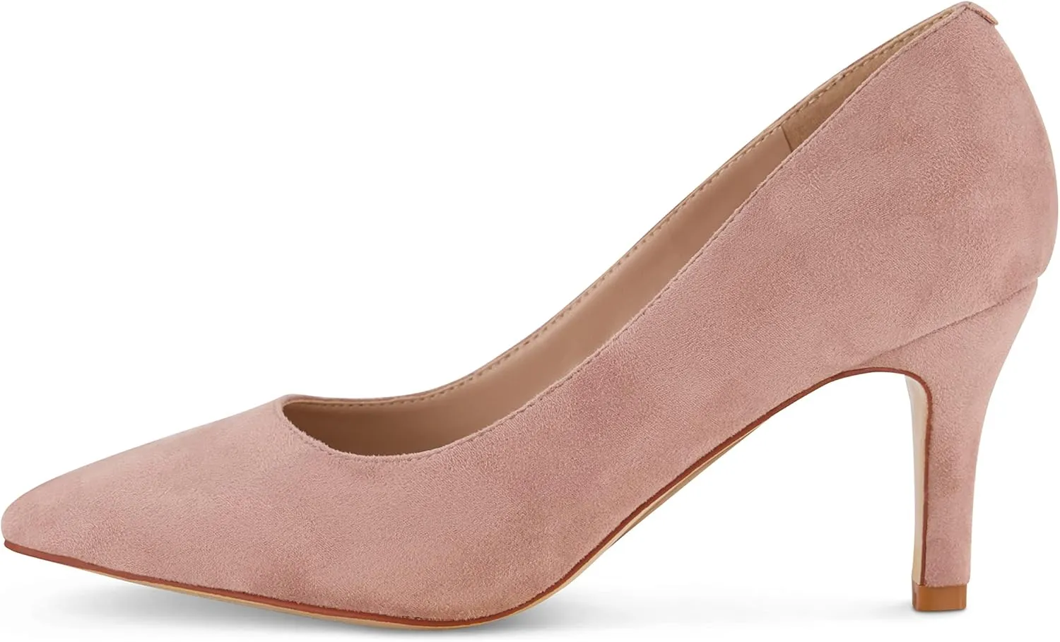 CUSHIONAIRE Women's Halsey Dress Pump with  Comfort, Wide Widths Available