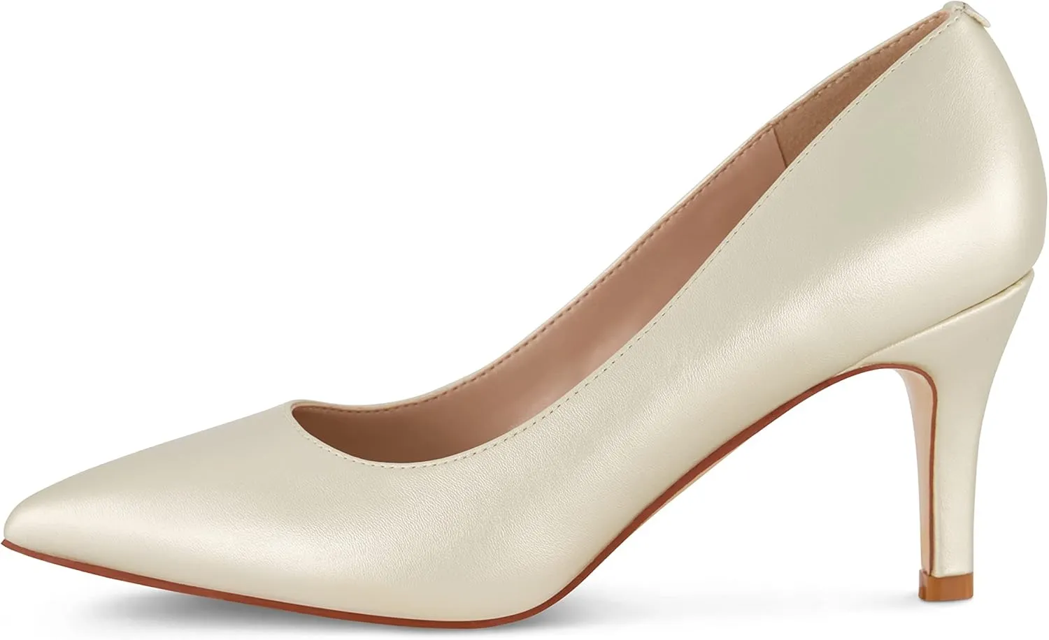 CUSHIONAIRE Women's Halsey Dress Pump with  Comfort, Wide Widths Available