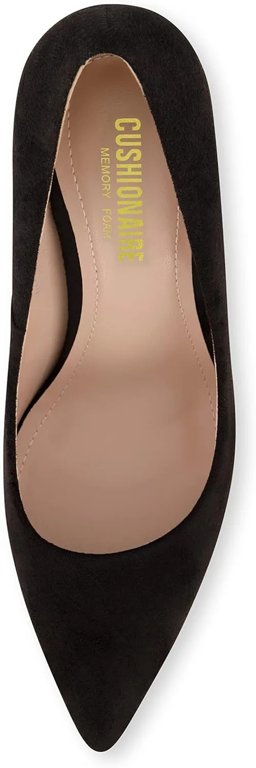 CUSHIONAIRE Women's Lola Dress Pump with  Comfort, Wide Widths Available