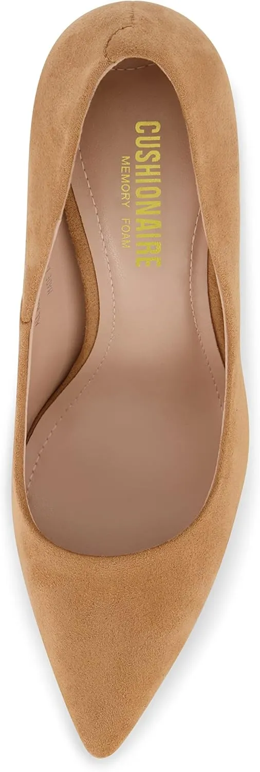 CUSHIONAIRE Women's Lola Dress Pump with  Comfort, Wide Widths Available