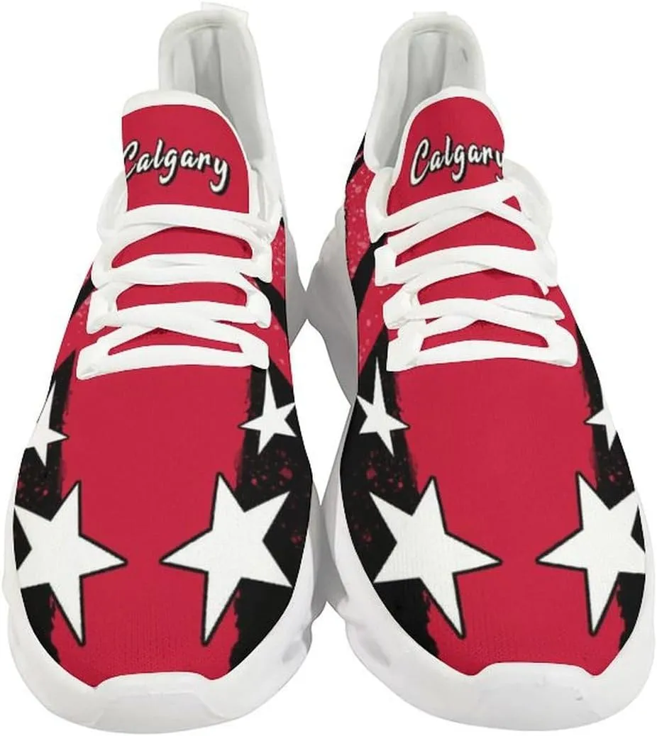 Custom Men's Sneakers Hockey Name & Number Breathable Fan Gift for Men Women Athletic Gym Slip-on Shoes Personalized White Black