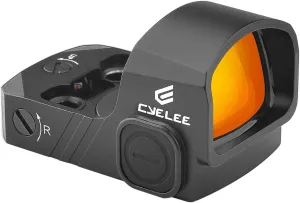 Cyelee CAT0(CAT Upgraded) Micro Red Dot Sight, 3MOA Reflex Sight for RMS/RMSc/407k/507k Footprint with Motion Deactivated Standby(Similiar to Shake Awake)
