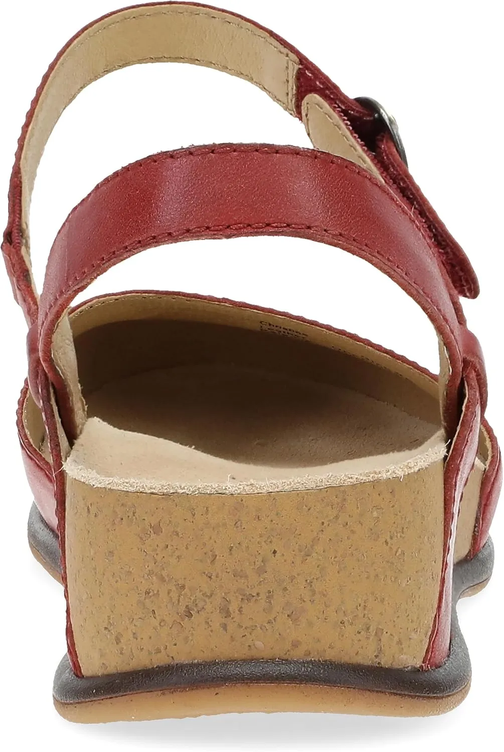 Dansko Christine Women's Cushioned Low Profile Wedge Mary Jane - Closed-Toe Sandal with Hook and Loop Adjustable Strap, Lightweight Comfort, Arch Support