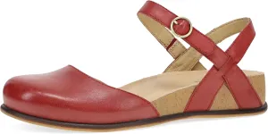 Dansko Christine Women's Cushioned Low Profile Wedge Mary Jane - Closed-Toe Sandal with Hook and Loop Adjustable Strap, Lightweight Comfort, Arch Support