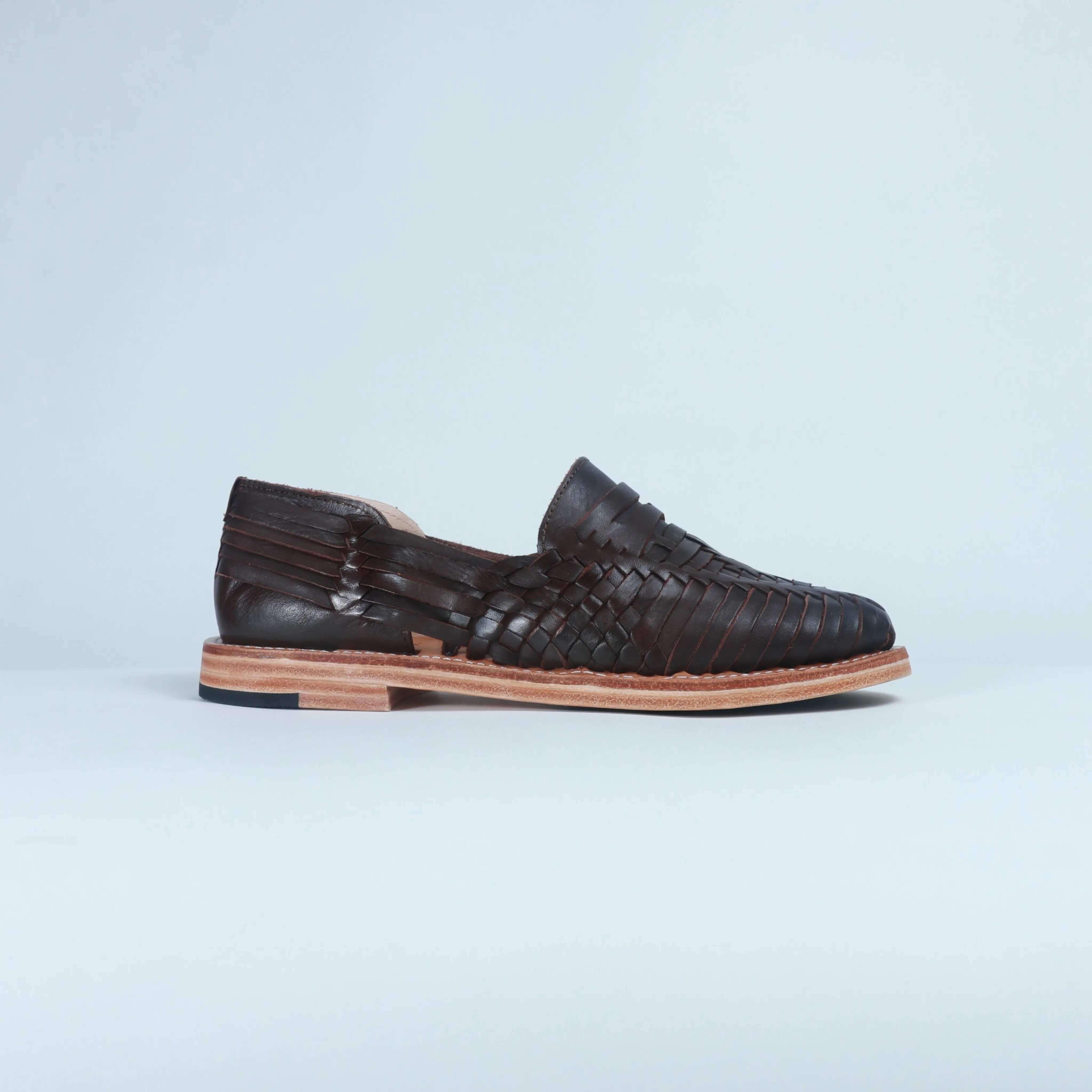 Dark Brown Leather Sebastian Loafer