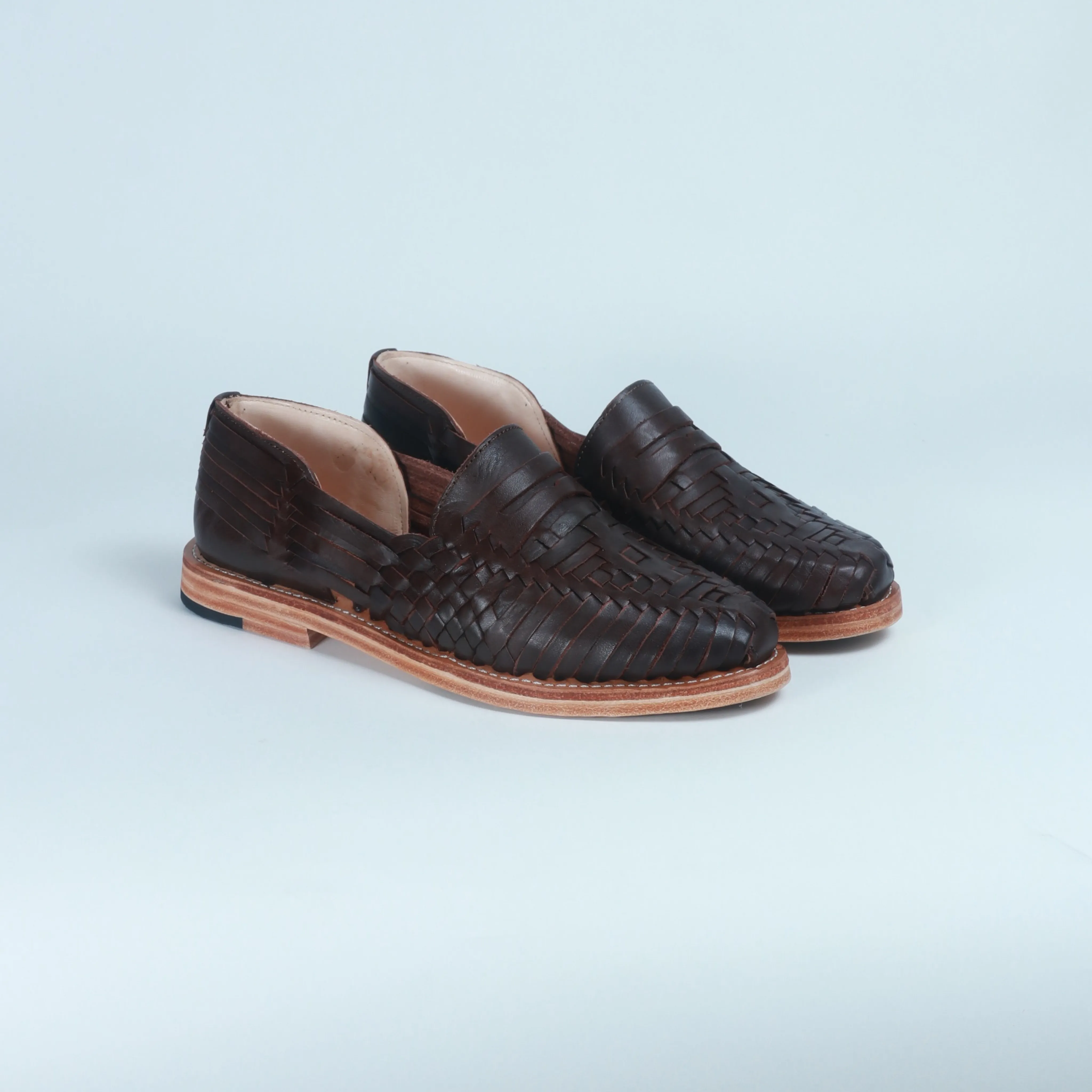 Dark Brown Leather Sebastian Loafer