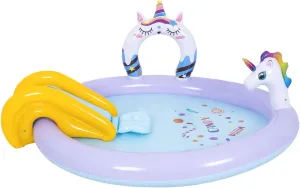 DIMAR GARDEN Inflatable Kids Swimming Pool Water Slide Pool Play Center