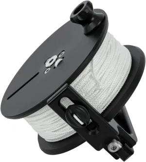 Dive Rite Slide Lock 2 Reel, 400' White, Dive Reel