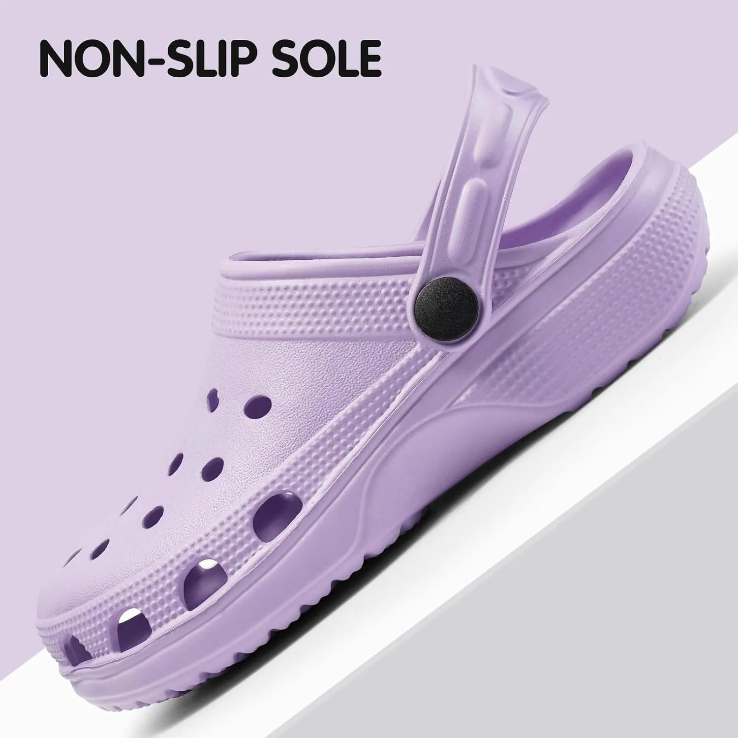 Dodow Kids Girls Clogs Garden Sandals Boys Classic Closed Toe Shoes Slides Toddler Slip on Water Shower Beach Pool Slippers