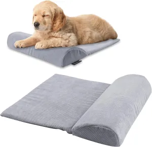 Dog Pillow Dog Calming Pillow for Small Dog & Cat Sleep Neck Pillow for Joint Relief Sleeping Improve Anxiety Relief Pet Pillow with High Resilience Sponge