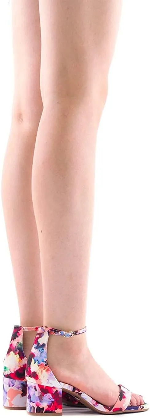 DREAM PAIRS Womens Low-Chunk Low Heel Pump Sandal