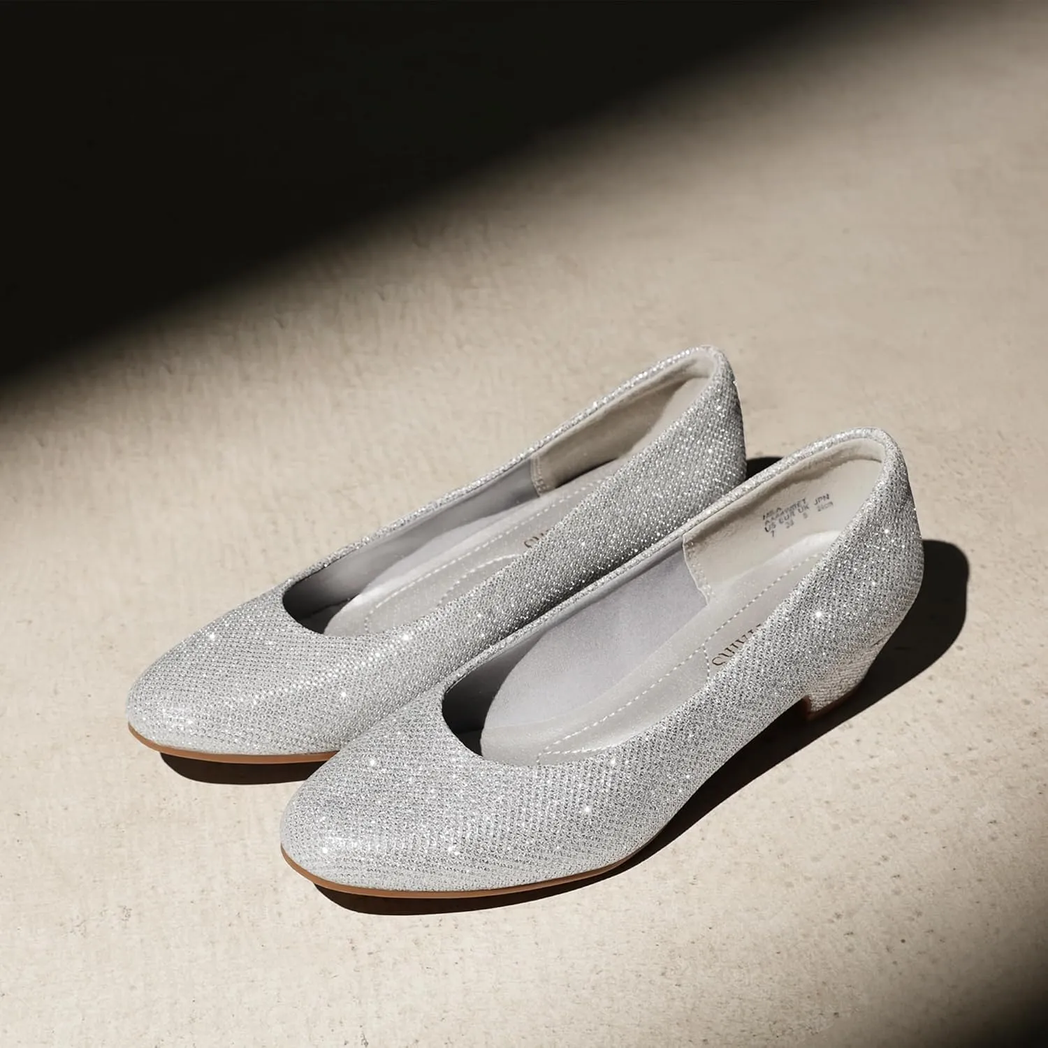 DREAM PAIRS Women's Mila Low Chunky Heel Pump Shoes